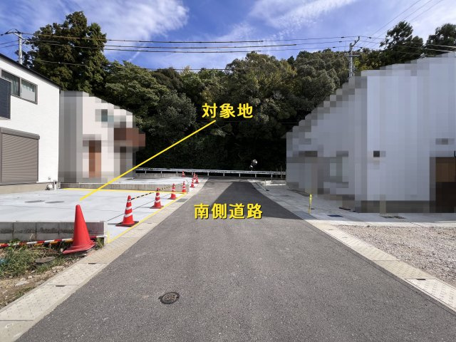 【前面道路含む現地写真】 | 香南市野市町父養寺/B号地（未入居物件）