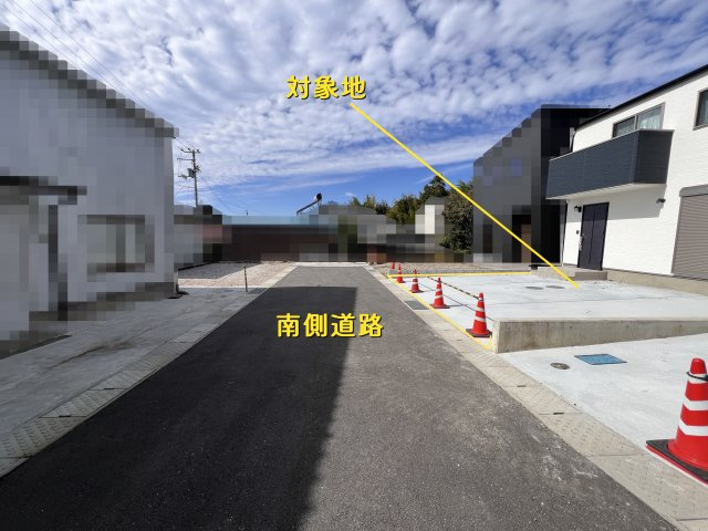 【前面道路含む現地写真】 | 香南市野市町父養寺/B号地（未入居物件）