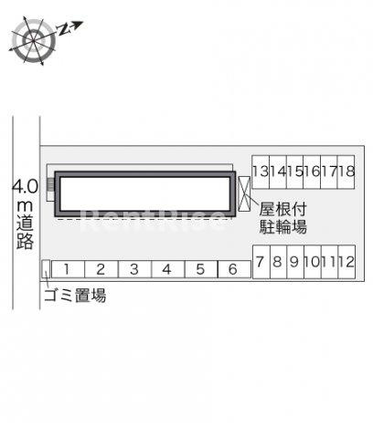 レオパレス長島の駐車場