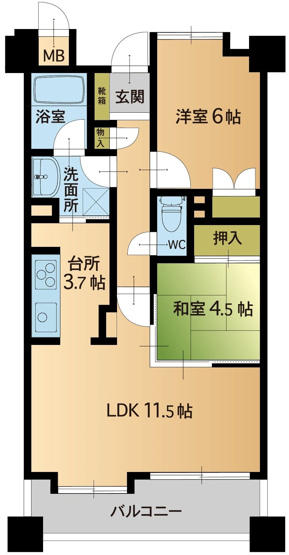 【間取り】