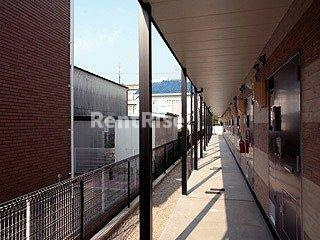 レオパレスフォンティーヌのバルコニー