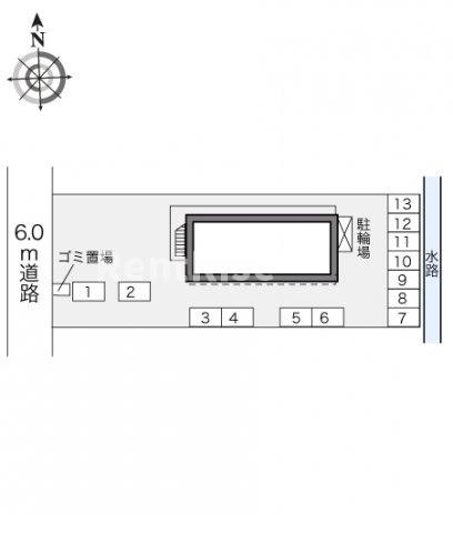 レオパレスハーモニーチャットのエントランス