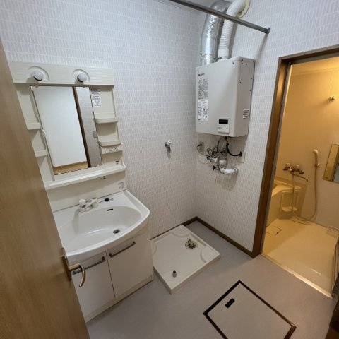 ホワイトステージの洗面所