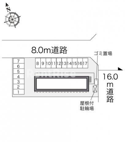 レオパレスｐａｒｓｌｅｙの駐車場