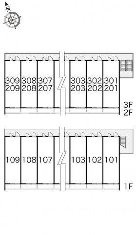 レオパレスｐａｒｓｌｅｙのエントランス