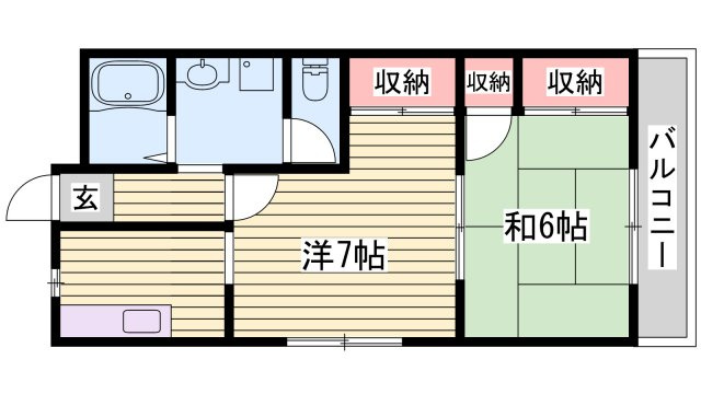 エステートＱ０７の間取り