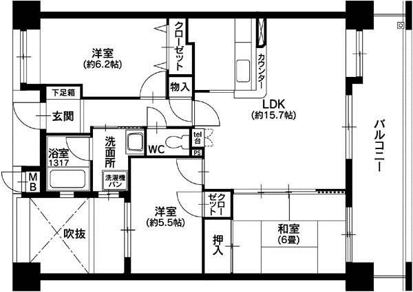 【間取り】