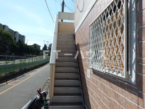 ルミエール大久保のバルコニー