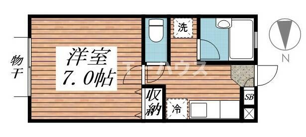 ルミエール大久保の間取り