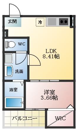 【間取り】 | F +style天美東8丁目