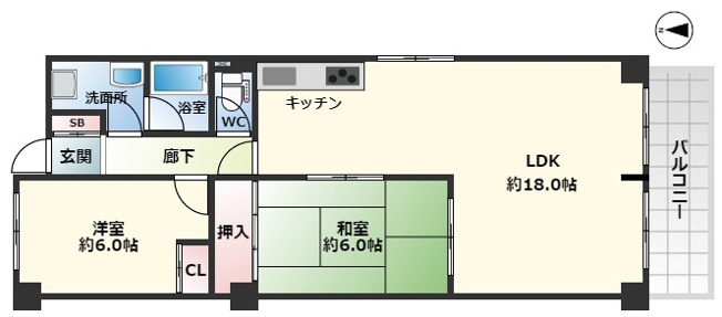 【間取り】 | Uresidence緑地公園
