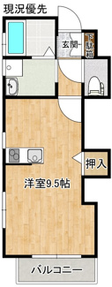 【間取り】 | S.F.C山代