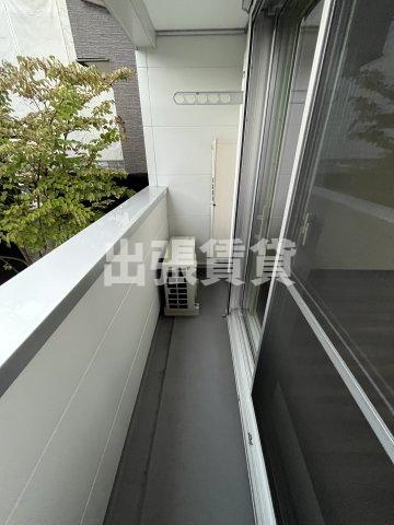 仲介手数料0円！NEST黒川のバルコニー