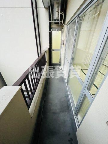 仲介手数料0円！黒川籏ビルのバルコニー