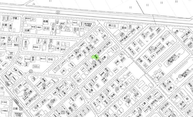 鶴岡市大部町【中古住宅】の地図|ご案内図