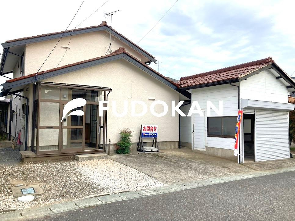 鶴岡市大部町【中古住宅】の外観|現地外観写真。ご予約受付中です！