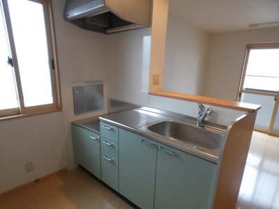 【キッチン】 | セジュールJIN Ⅱ棟 | きれいなキッチンです