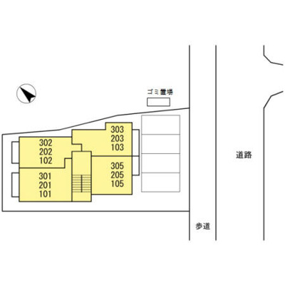 【区画図】 | セントレドゥマーブルU
