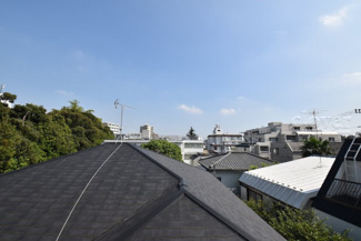 【展望】 | 即日のご見学も可能です！お気軽にお問い合わせください！
お部屋からの眺望。バルコニーからの景色です。