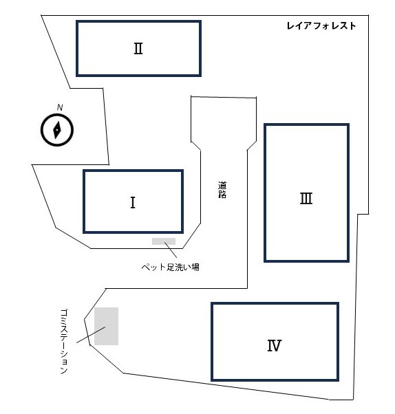 レイアフォレストⅢのその他共用部分