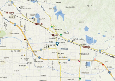 【地図】 | サーパス鷹子弐番館