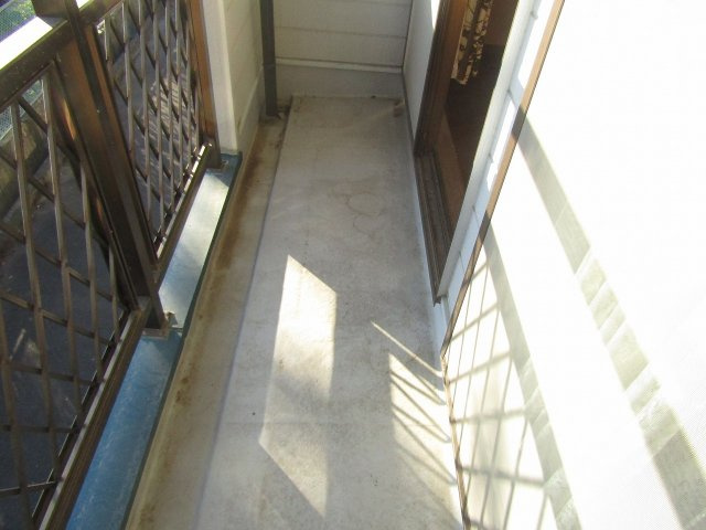 ハイツ天野のバルコニー