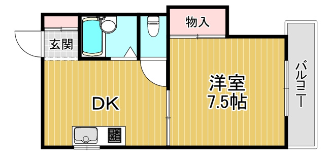 【間取り】 | フリージアアベニュー