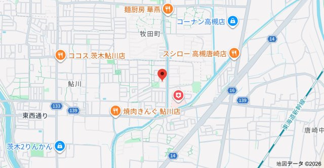 レオパレスリビエルブランシェⅡの地図