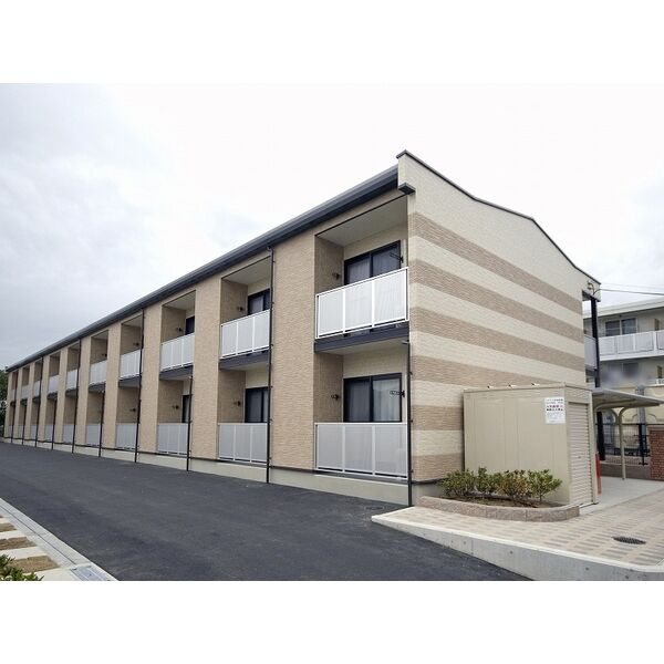 レオパレスリビエルブランシェⅡの外観