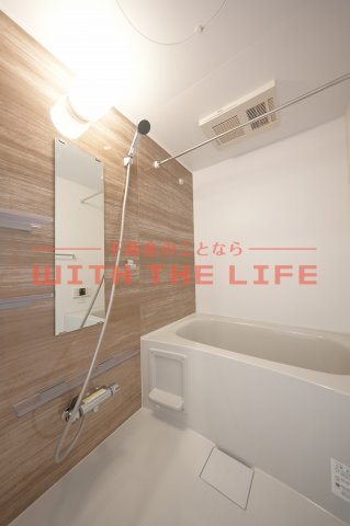 コロンⅡ【10,000円キャッシュバック対象物件】の浴室|日々の疲れを癒すお風呂付です