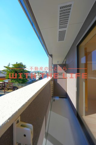 コロンⅡ【10,000円キャッシュバック対象物件】のバルコニー|陽当たり良好なバルコニーです