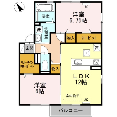 【間取り】 | プレリュード京賀