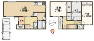 【間取り】 | 高槻市高西町　新築戸建