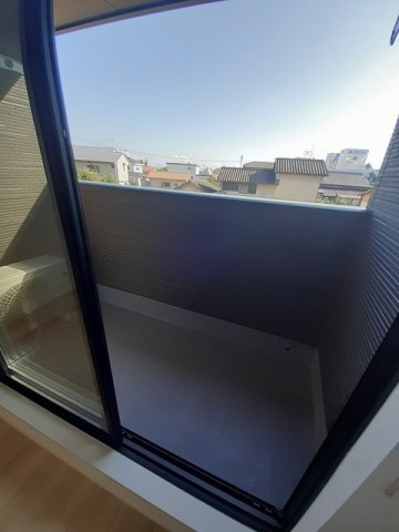 サウスゲートＡのバルコニー