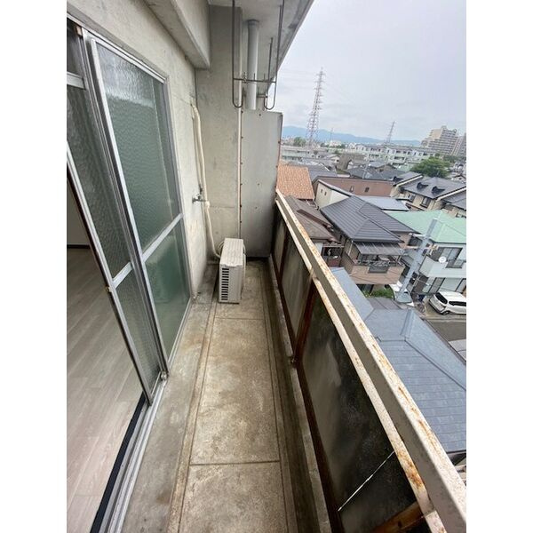 第５三和マンションのバルコニー
