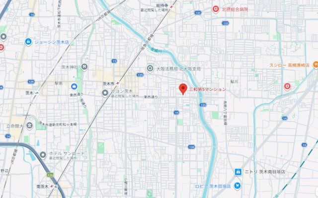 第５三和マンションの地図