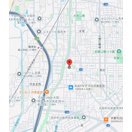 AILE南茨木の地図
