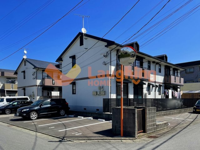 セジュールクレストB棟の外観|おしゃれな外観です