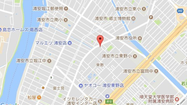 スプリングホームの地図