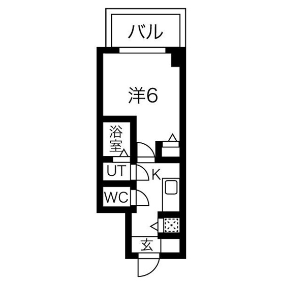 【間取り】 | エスリードレジデンス天神橋筋六丁目