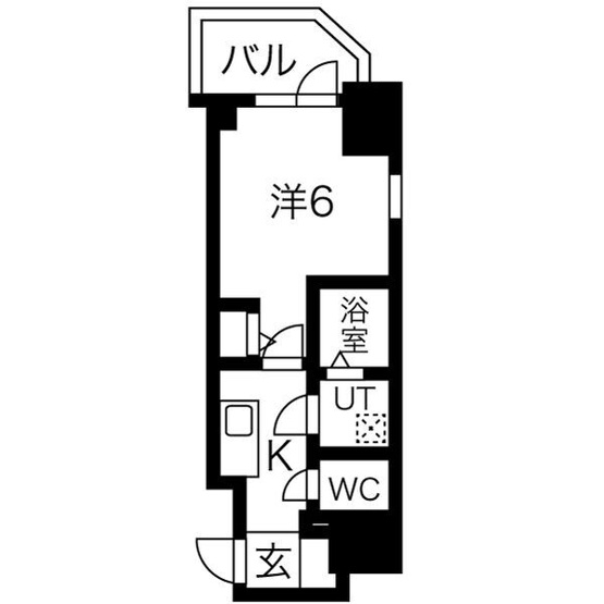 【間取り】 | エスリードレジデンス天神橋筋六丁目