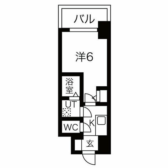 【間取り】 | エスリードレジデンス天神橋筋六丁目