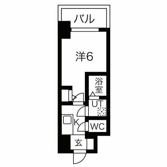 【間取り】 | エスリードレジデンス天神橋筋六丁目