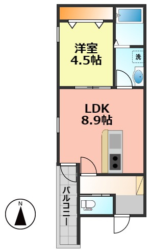 【間取り】 | DELA香呑