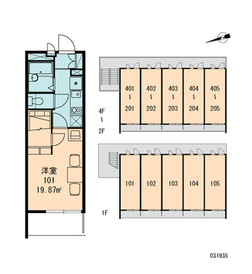 【区画図】 | レオパレス阪急塚口