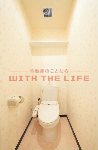 キャッスルリオ【10,000円キャッシュバック対象物件】のトイレ|トイレもきれいです