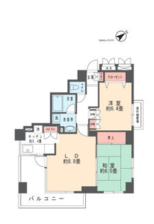 【間取り】 | エーデルワイス高見