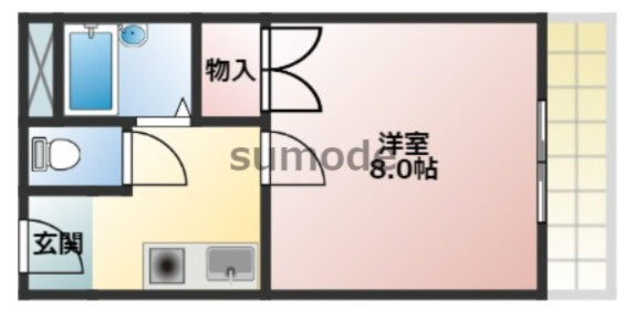 本町8番館の間取り