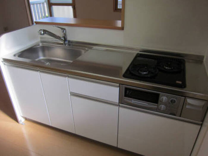 カーサアルペジオB棟のキッチン