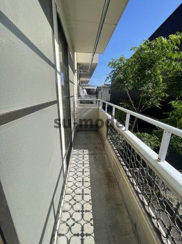 入江ハイツⅢのバルコニー